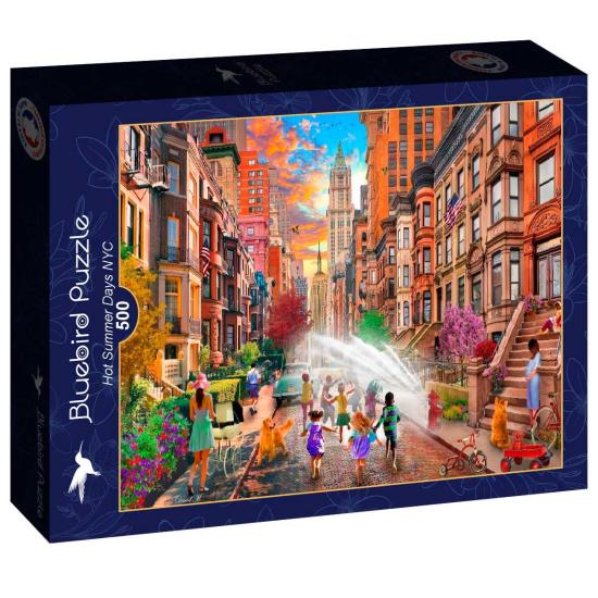 Puzzle Bluebird Dias Quentes De Verão Em Nova York de 500 peças