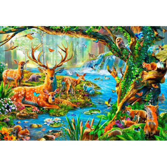 Puzzle Bluebird Forest Life 260 peças