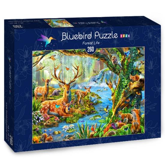 Puzzle Bluebird Forest Life 260 peças
