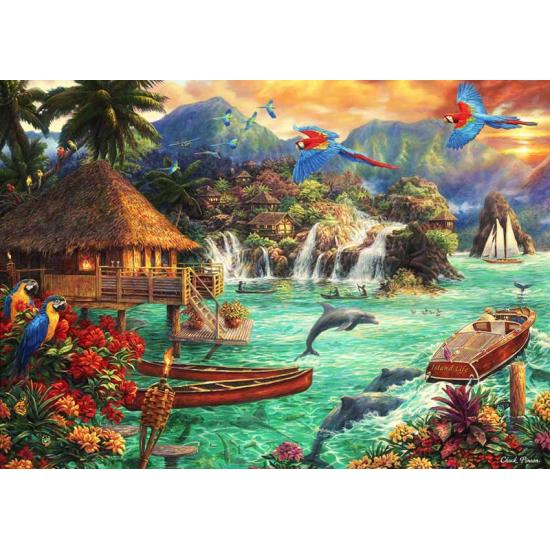 Puzzle Bluebird Island Life 2000 peças
