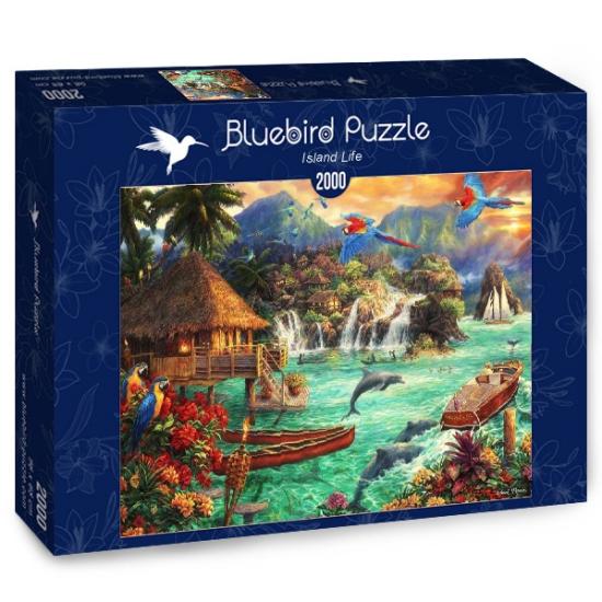 Puzzle Bluebird Island Life 2000 peças