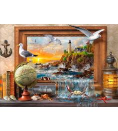 Puzzle Bluebird Vida Marinha 1.000 peças
