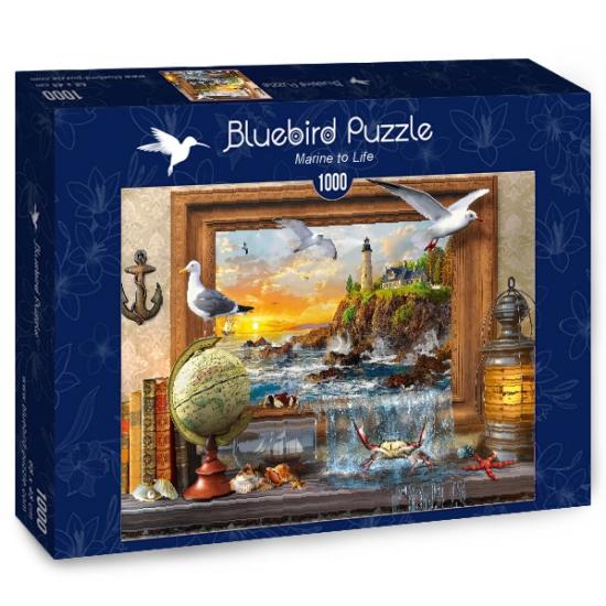 Puzzle Bluebird Vida Marinha 1.000 peças
