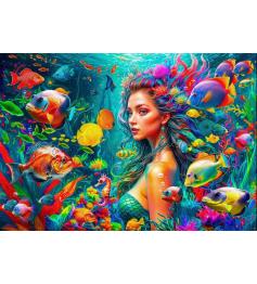 Puzzle Bluebird Vida Subaquática 1000 peças