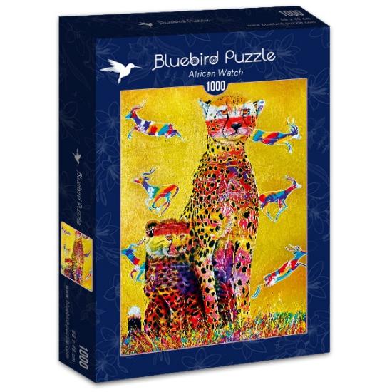 Puzzle Bluebird Guardiões Africanos de 1000 peças