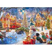 Puzzle Bluebird Vila Natal 1500 peças