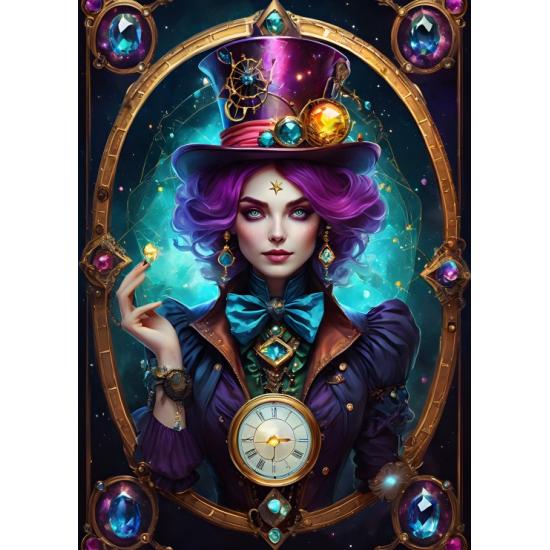 Puzzle Bluebird Violet de 500 peças