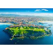 Puzzle Bluebird Vista De Gijón, Astúrias, Espanha 1000 Peças