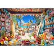 Puzzle Bluebird Vista Da Praia 1000 peças
