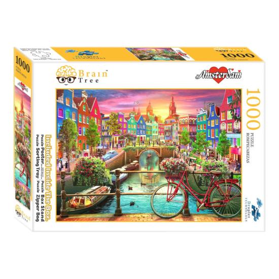 Puzzle Brain Tree Amsterda de 1000 Peças Puzzle Brain Tree Amsterda de 1000 Peças