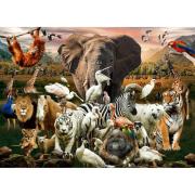 Puzzle Brain Tree Animais de 1000 Peças