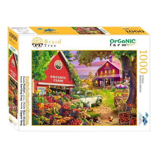 Puzzle Brain Tree Biofarm de 1000 Peças
