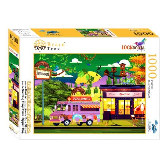 Puzzle Brain Tree Depois de Fechar 1000 Peças
