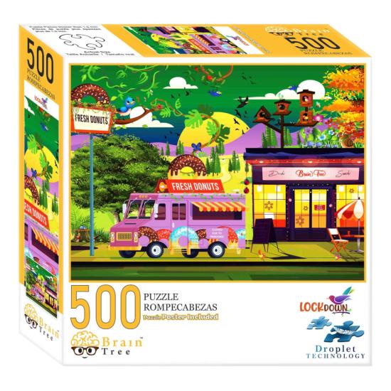 Puzzle Brain Tree Depois de Fechar de 500 Peças