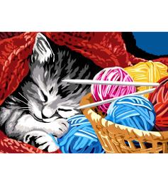 Puzzle Brain Tree Gatinho Dormindo de 1000 Peças