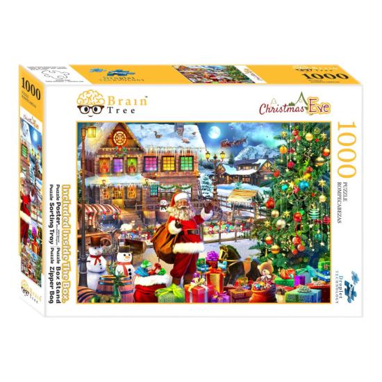 Puzzle Brain Tree Véspera de Natal de 1000 Peças