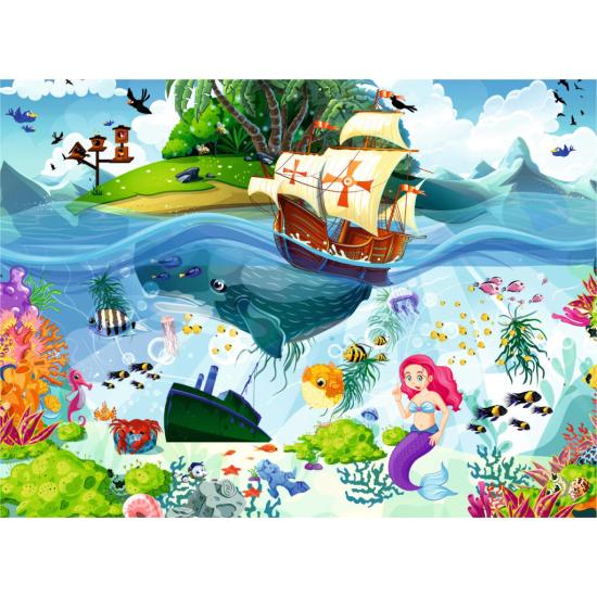 Puzzle Brain Tree Sereia de 500 Peças
