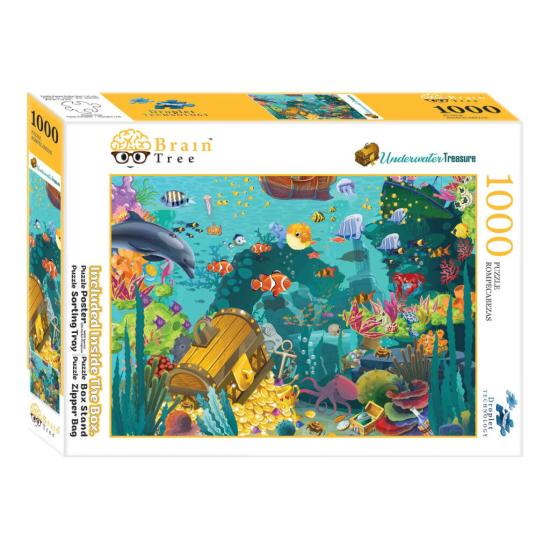 Puzzle Brain Tree Tesouro sob a Superfície de 1000 Peças