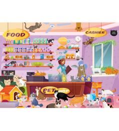 Puzzle Brain Tree Petshop de 500 Peças