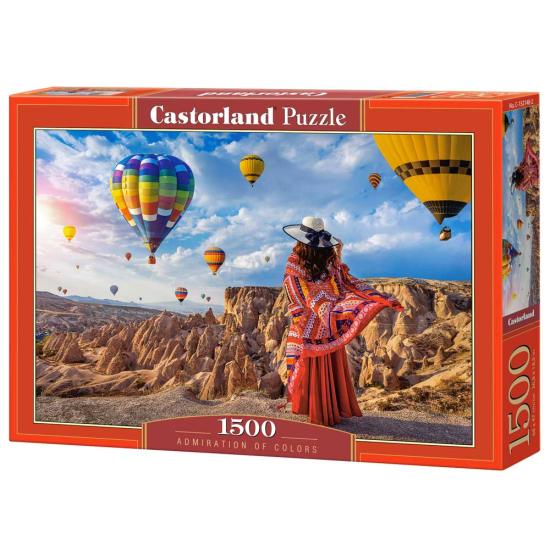 Puzzle Castorland Admirando o colorido 1500 peças