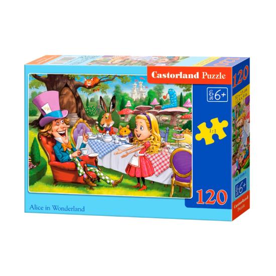 Puzzle Castorland Alice no País das Maravilhas 120 peças Puzzle Castorland Alice no País das Maravilhas 120 peças