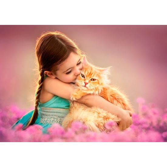 Almofada de Peludo Puzzle Castorland 500 Peças