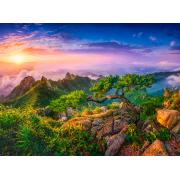Puzzle Castorland Nascer Do Sol Em Wolchulsan, Coreia Do Sul 300