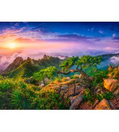 Puzzle Castorland Nascer Do Sol Em Wolchulsan, Coreia Do Sul 300