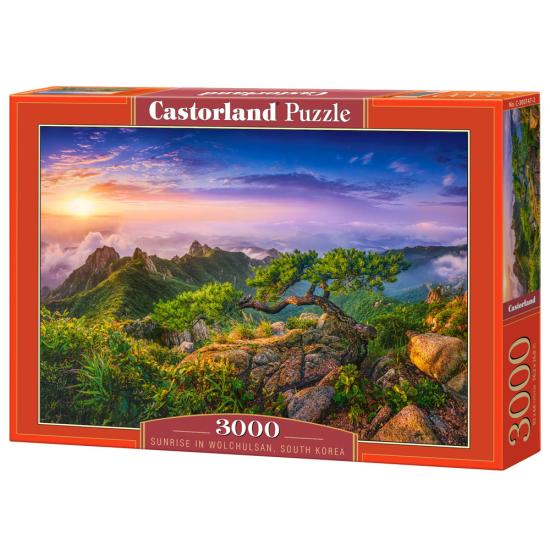 Puzzle Castorland Nascer Do Sol Em Wolchulsan, Coreia Do Sul 300