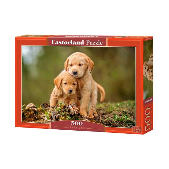 Puzzle Castorland Puppy Love 500 peças Puzzle Castorland Puppy Love 500 peças