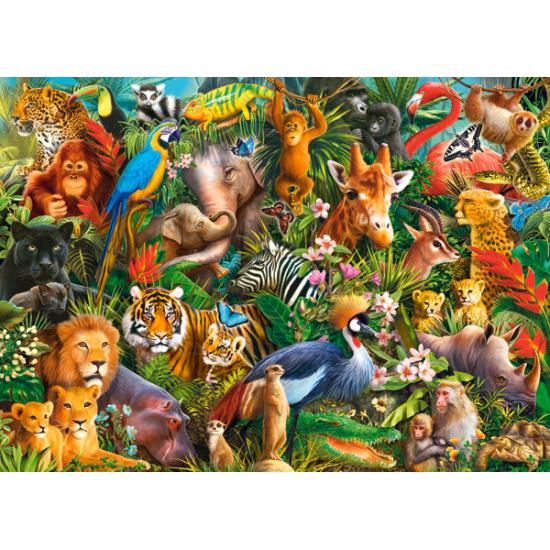 Puzzle Castorland Animais Incríveis de 180 peças