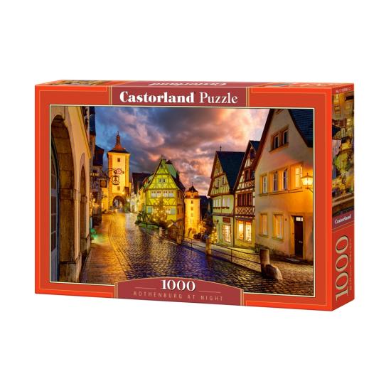 Puzzle Castorland Dusk em Rothenburg 1000 peças