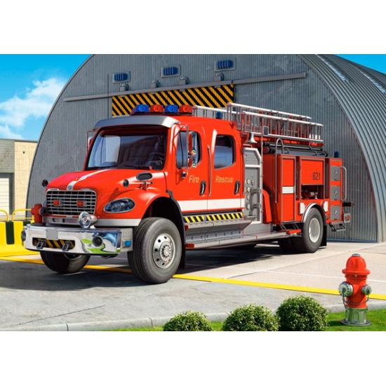 Puzzle Castorland Antigo caminhão de bombeiros 120 peças Puzzle Castorland Antigo caminhão de bombeiros 120 peças