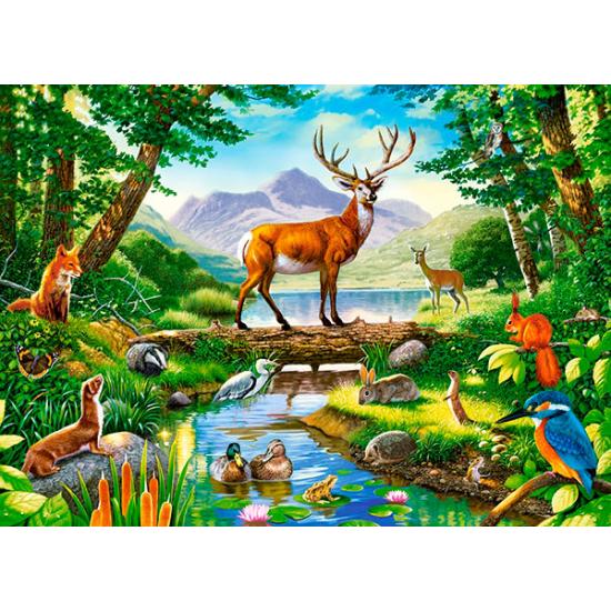 Puzzle Castorland Harmony na Floresta de 300 Peças