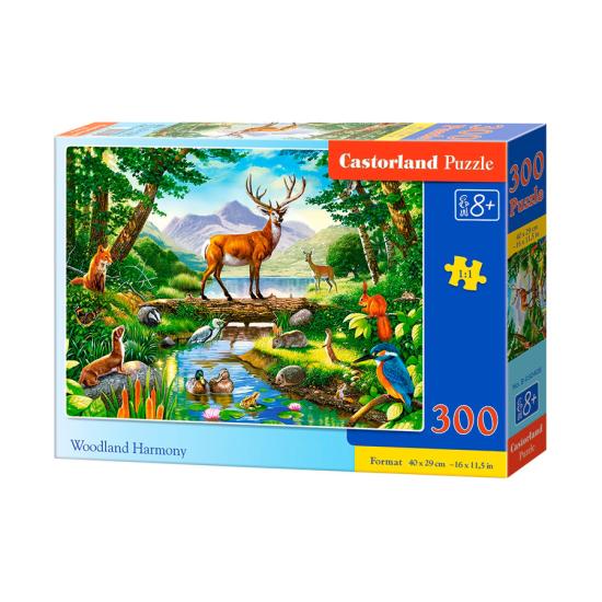 Puzzle Castorland Harmony na Floresta de 300 Peças