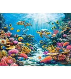 Puzzle Castorland Recife Das Tartarugas de 2000 Peças