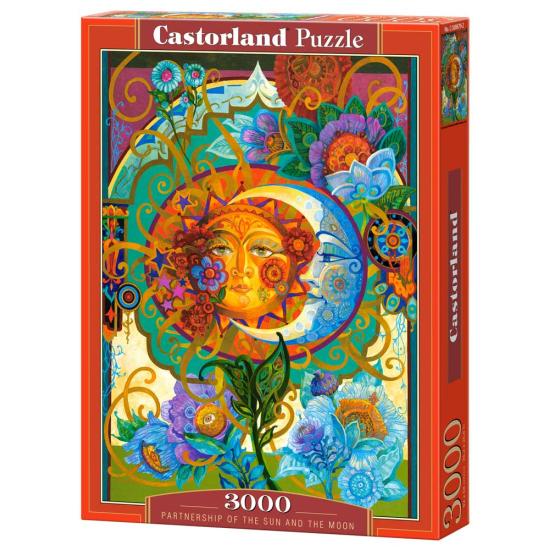 Puzzle Castorland Parceria Do Sol E Da Lua 3000 peças