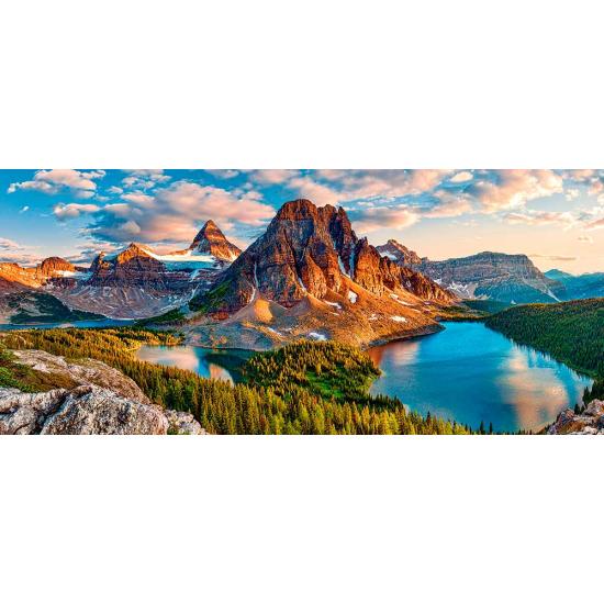 Castorland Sunset em Assiniboine, Canadá 600 peças Puzzle