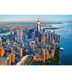 Puzzle Castorland Pôr do sol sobre Manhattan de 500 pçs