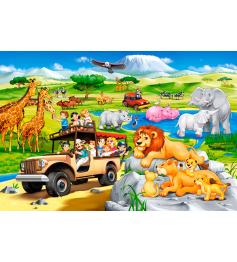 Puzzle Castorland Aventura Safari XXL de 40 Peças