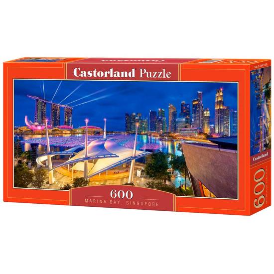 Castorland Marina Bay, Cingapura 600 peças Puzzle