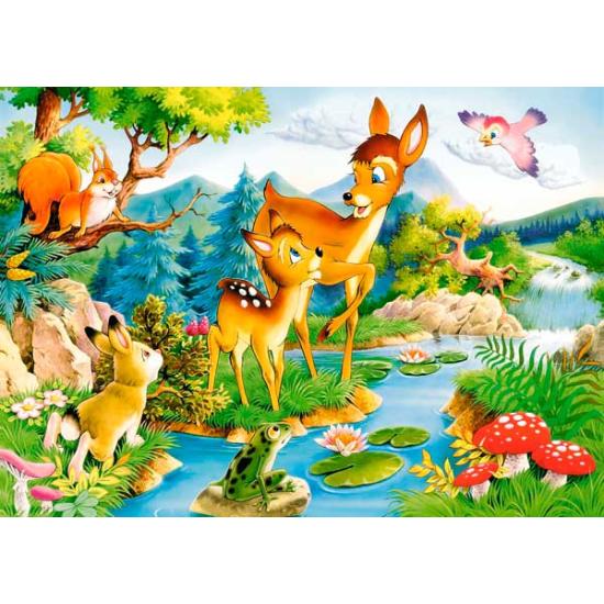 Puzzle Castorland Bambi 120 Peças