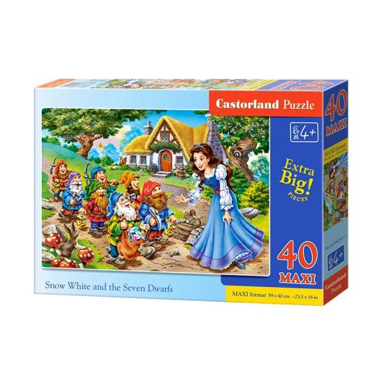 Puzzle Castorland Branca de Neve e os 7 Anões 40 Peças