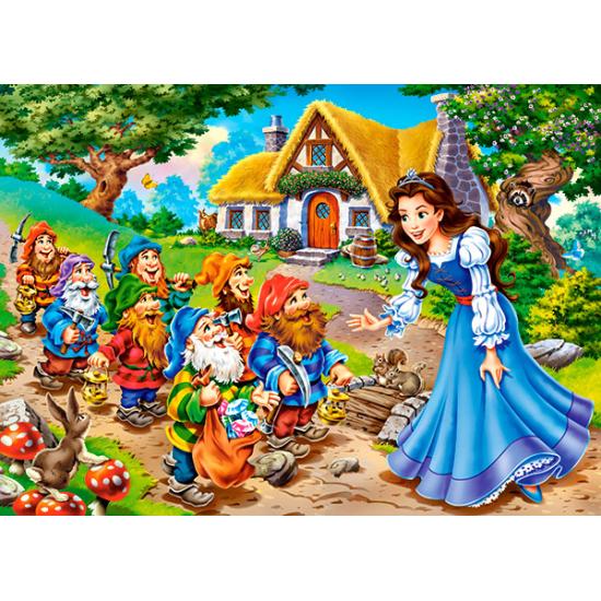 Puzzle Castorland Branca de Neve e os Sete Anões 120 Peça Puzzle Castorland Branca de Neve e os Sete Anões 120 Peça