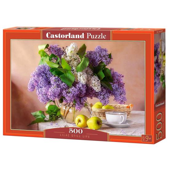 Puzzle Castorland Lilás Ainda Vivo de 500 peças Puzzle Castorland Lilás Ainda Vivo de 500 peças