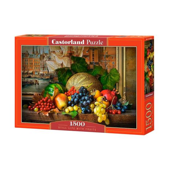 Puzzle Castorland Natureza Morta com Frutas 1500 peças
