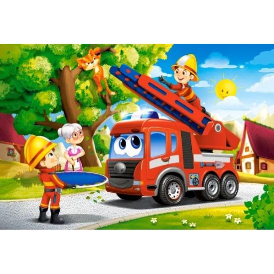 Puzzle Castorland Bombeiros ao resgate XXL de 40 Peças