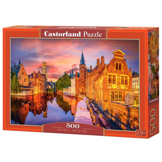 Puzzle Castorland Bruges, Bélgica de 500 peças