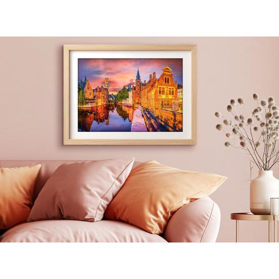 Puzzle Castorland Bruges, Bélgica de 500 peças