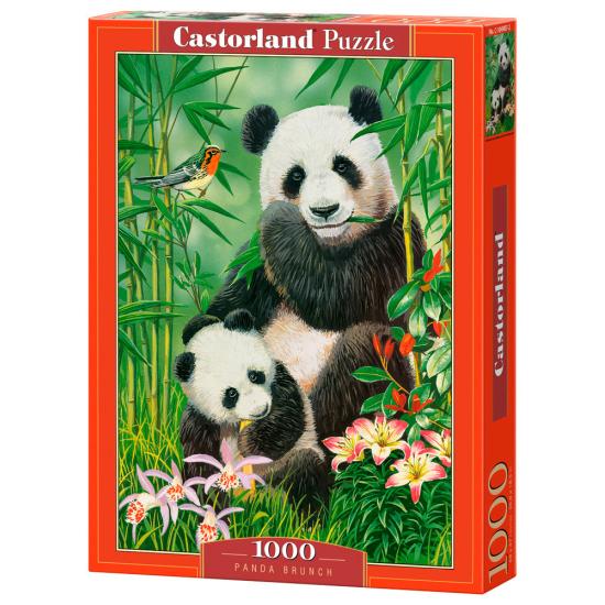 Puzzle Castorland Almoço Panda de 1000 Peças